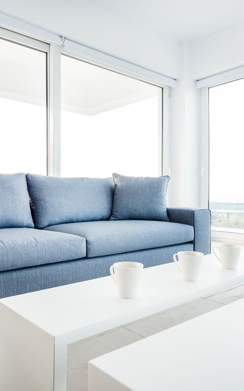 Villa Arete: Cucina, Sala da pranzo, Soggiorno