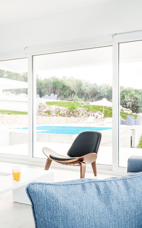 Villa Arete: Cucina, Sala da pranzo, Soggiorno