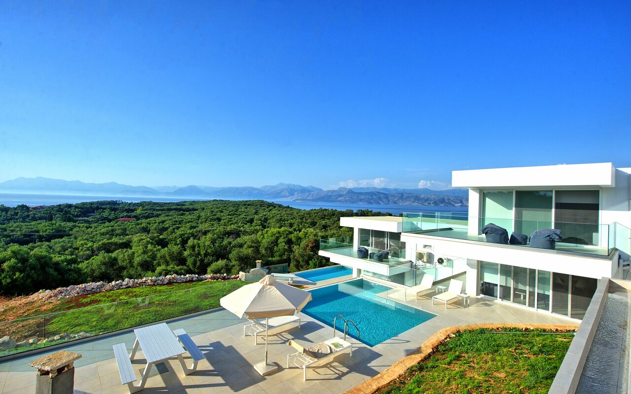 Villa Arete: Esterni, Giardino, Piscina