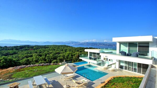 Villa Arete: Esterni, Giardino, Piscina