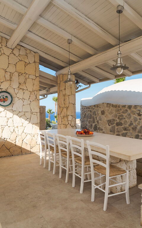 Villa Del Mito: all'aperto, Balcone / Terrazza / Patio, Cucina, Esterni