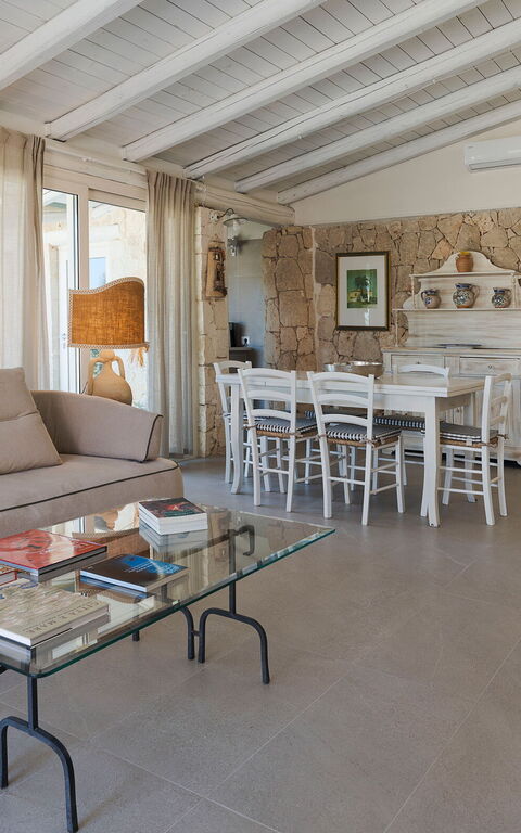 Villa Del Mito: Sala da pranzo, Soggiorno