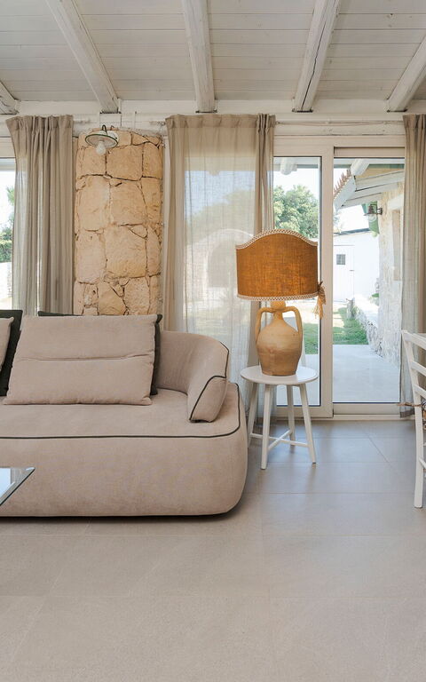 Villa Del Mito: Sala da pranzo, Soggiorno