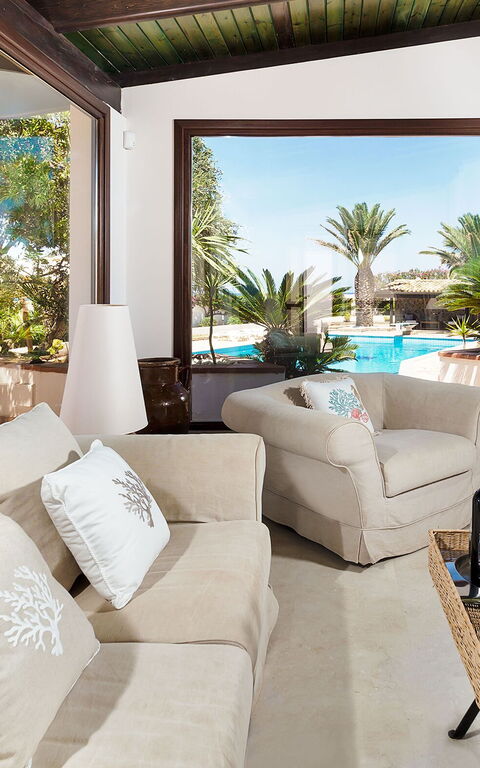 Villa Cala Mancina: Soggiorno