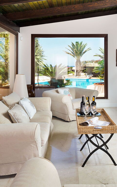 Villa Cala Mancina: Soggiorno