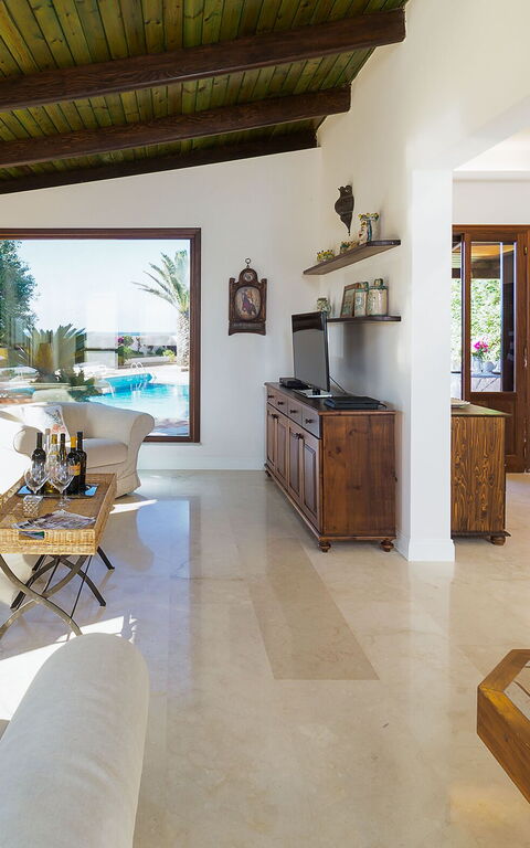 Villa Cala Mancina: Soggiorno