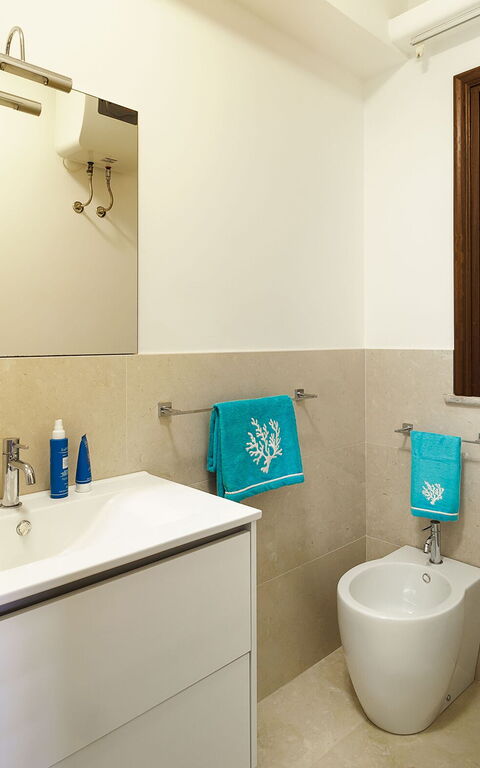 Villa Cala Mancina: Bagno