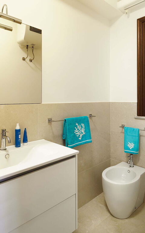 Villa Cala Mancina: Bagno