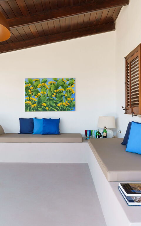 Villa Cala Mancina: all'aperto, Balcone / Terrazza / Patio, Esterni