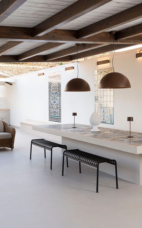 Villa Cala Mancina: all'aperto, Balcone / Terrazza / Patio, Esterni