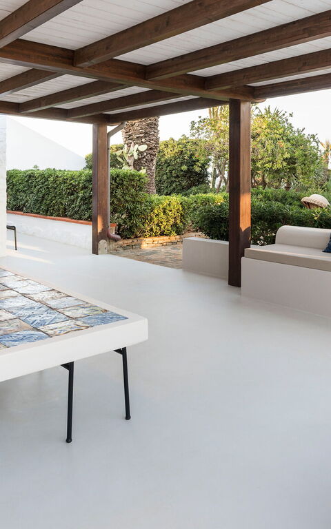 Villa Cala Mancina: all'aperto, Balcone / Terrazza / Patio, Esterni