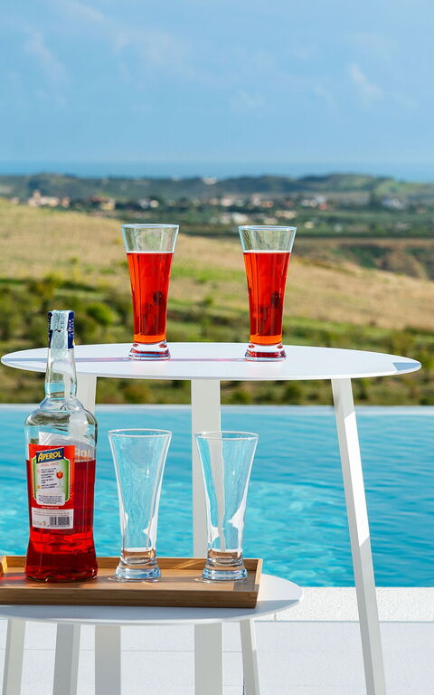 Villa Camemi: all'aperto, Estate, Piscina