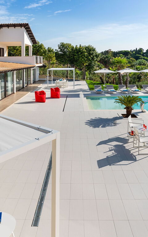 Villa Camemi: all'aperto, Estate, Piscina