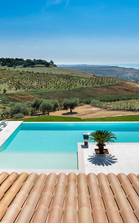 Villa Camemi: all'aperto, Estate, Piscina, Vista Panoramica