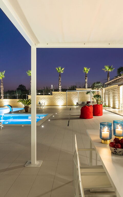 Villa Camemi: all'aperto, Estate, Piscina