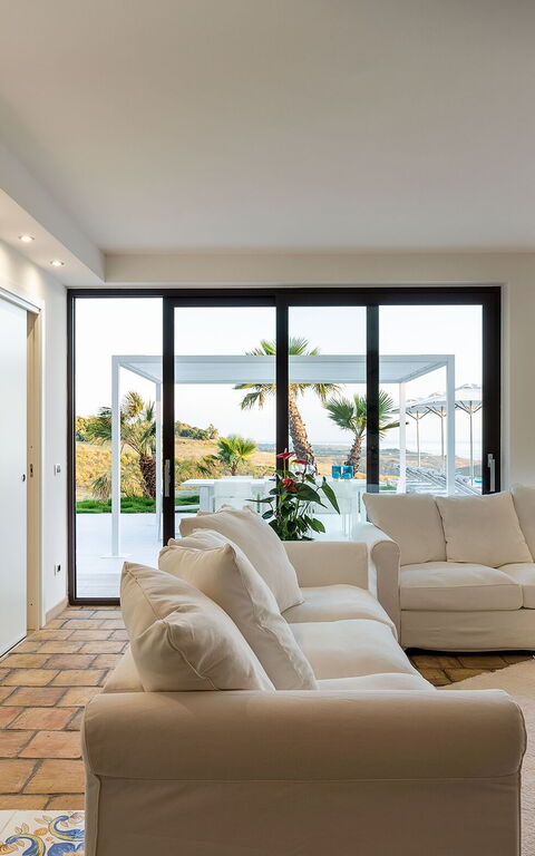 Villa Camemi: Soggiorno