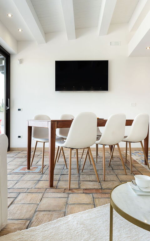 Villa Camemi: Cucina, Sala da pranzo