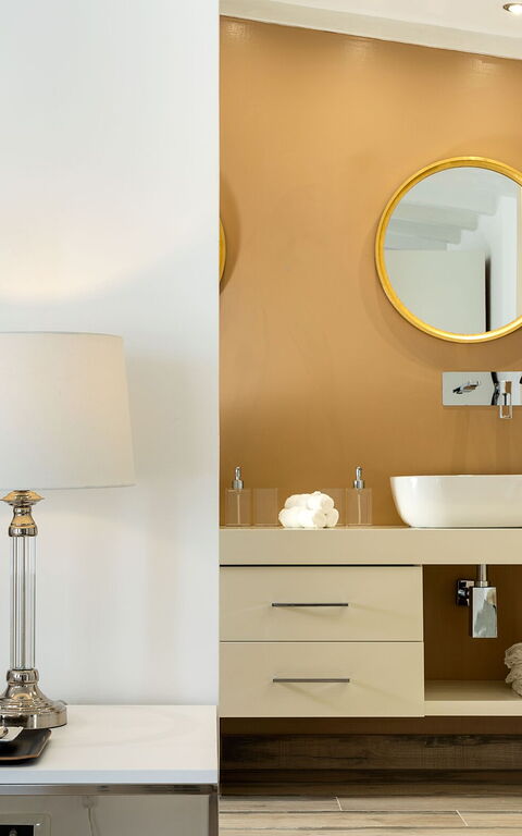 Villa Camemi: Bagno, Camera da letto