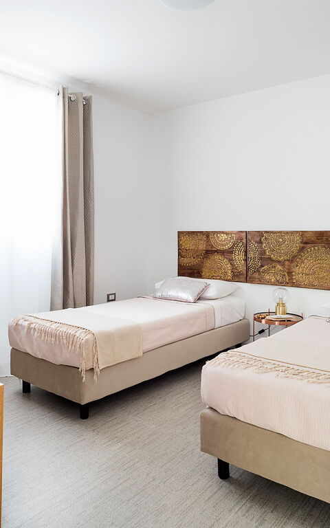 Villa Pales: Camera da letto