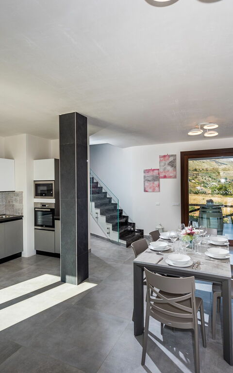 Villa Livreri: Cucina, Sala da pranzo