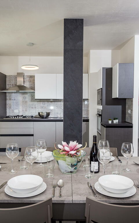 Villa Livreri: Cucina, Sala da pranzo