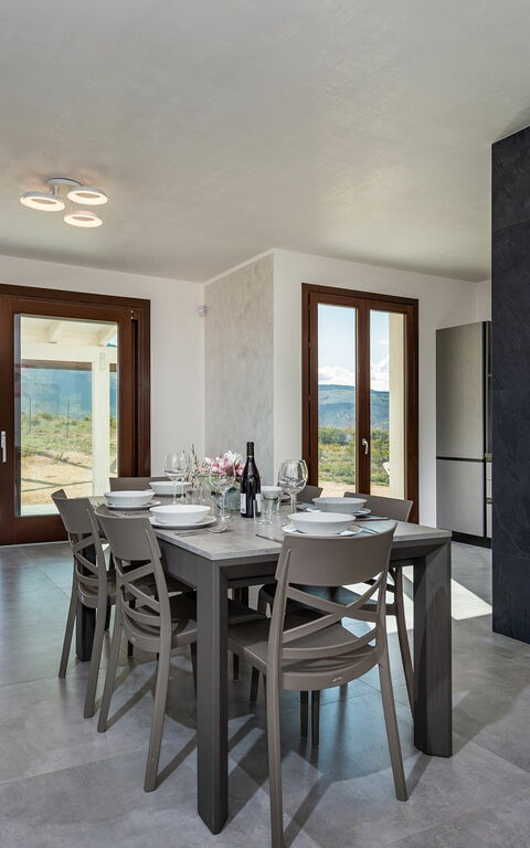 Villa Livreri: Cucina, Sala da pranzo