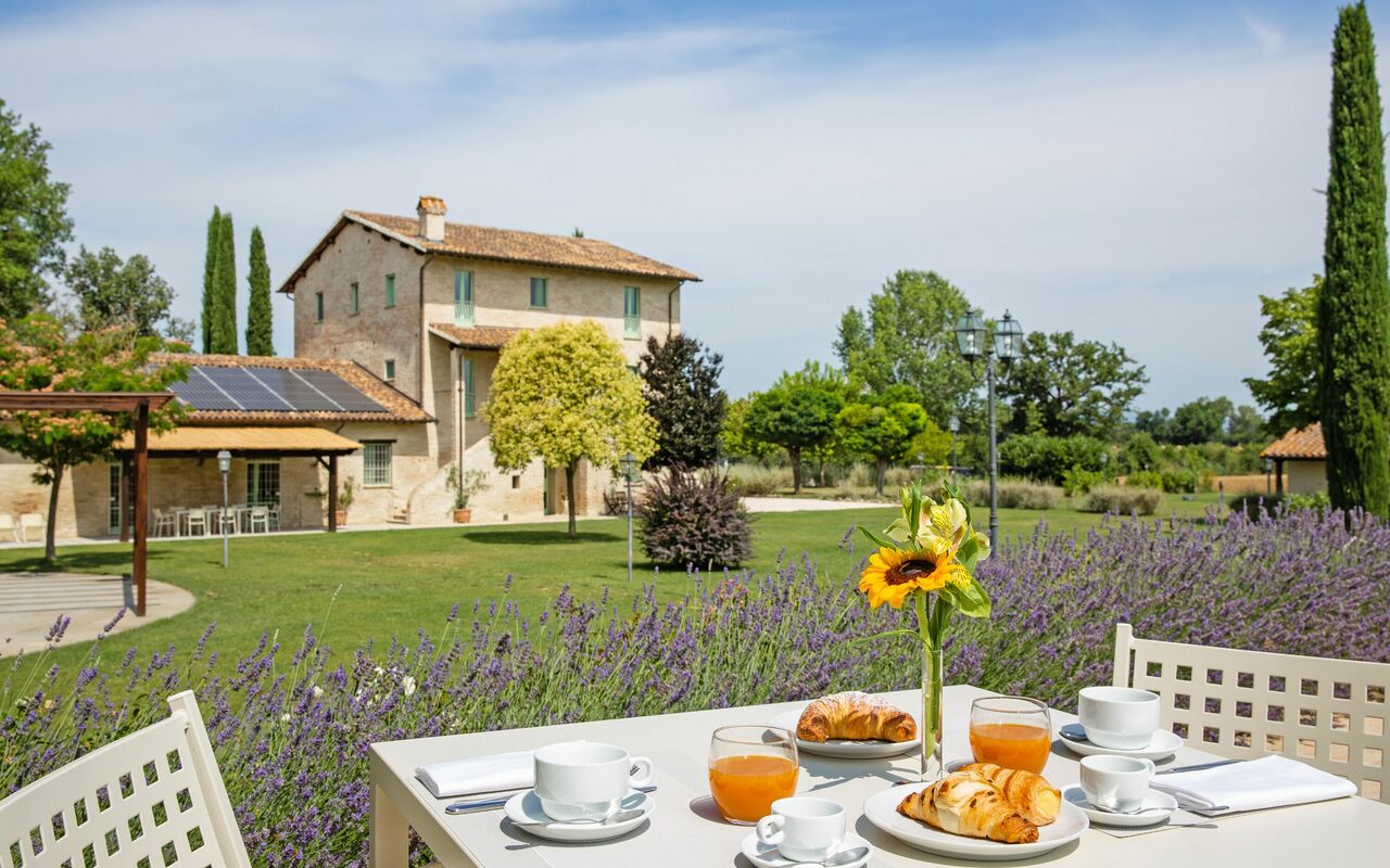 Villa Apollinare: all'aperto, Giardino