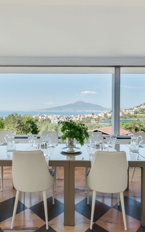 Villa Antonietta: Sala da pranzo, Vista Panoramica