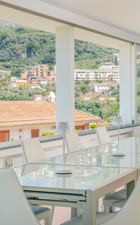 Villa Antonietta: Sala da pranzo, Vista Panoramica