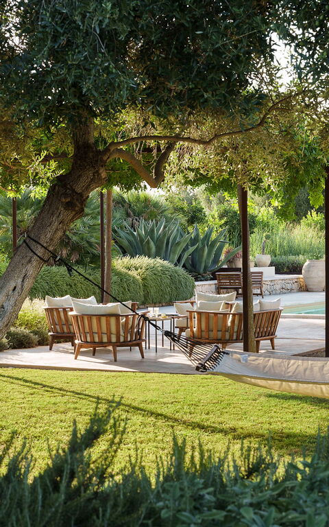 Villa Degli Aranci: Giardino, Piscina