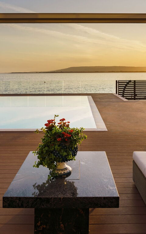 Villa Angelina: Balcone / Terrazza / Patio, Piscina