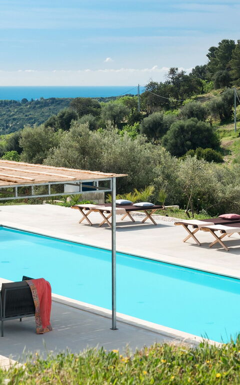 Villa Contra: all'aperto, Piscina