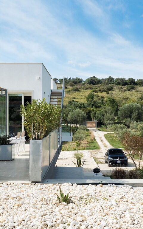 Villa Contra: all'aperto, Giardino