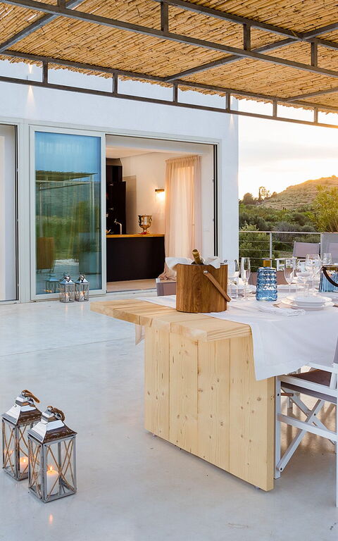 Villa Contra: all'aperto, Balcone / Terrazza / Patio