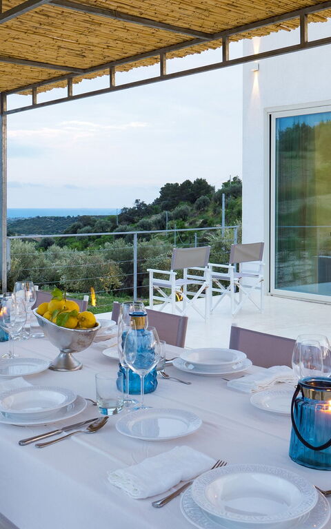 Villa Contra: all'aperto, Balcone / Terrazza / Patio