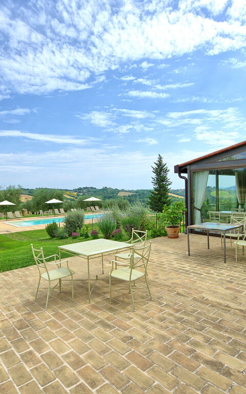 Villa Le Buche: all'aperto, Giardino