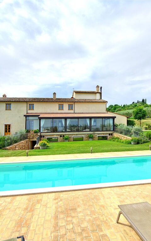 Villa Le Buche: Piscina