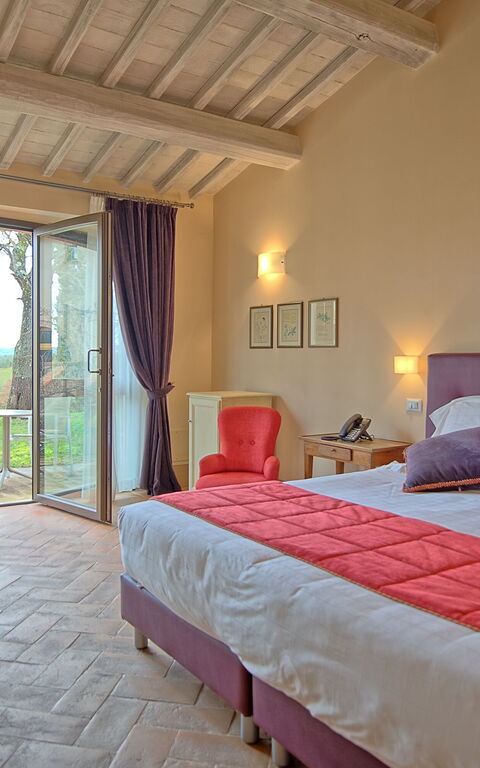 Villa Le Buche: Camera da letto