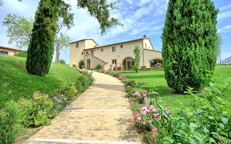 Villa Le Buche: all'aperto, Esterni, Giardino