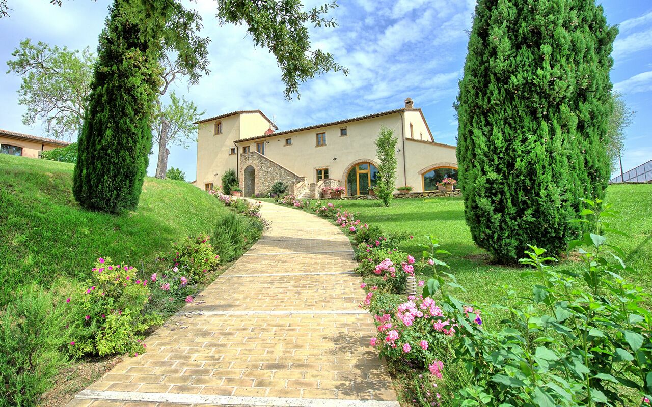 Villa Le Buche: all'aperto, Esterni, Giardino