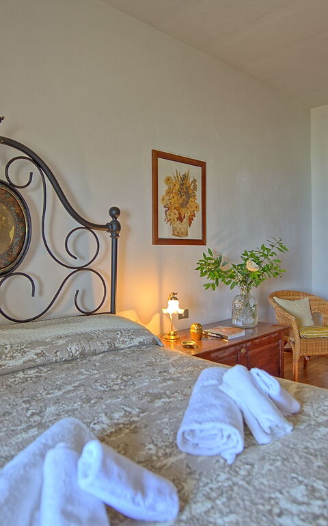 Villa Sorbaiano: Camera da letto