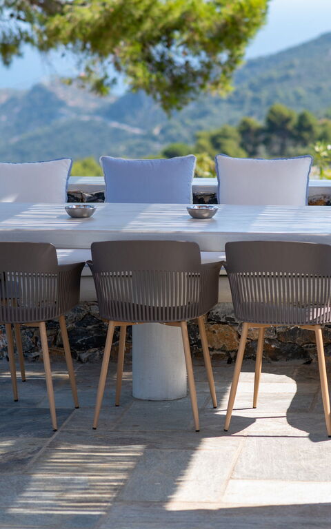 Villa Lyra: all'aperto