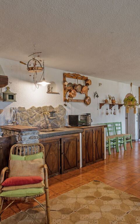 Casale Condottiero: Cucina, Sala da pranzo