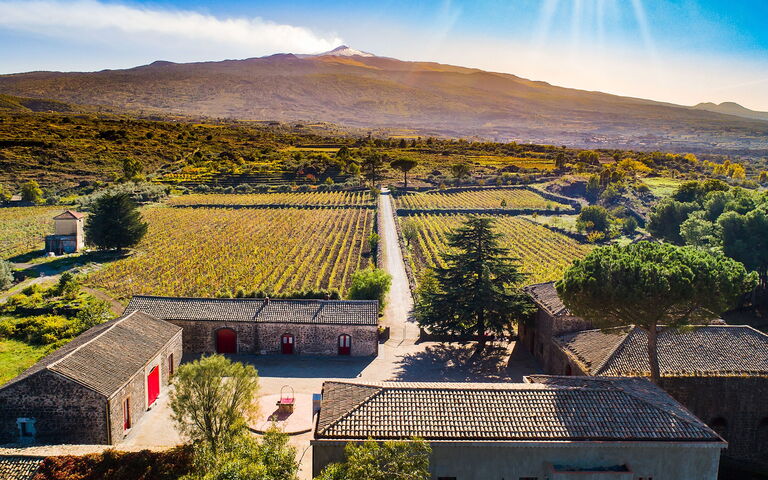 Etna Retreat: all'aperto, Vista Panoramica