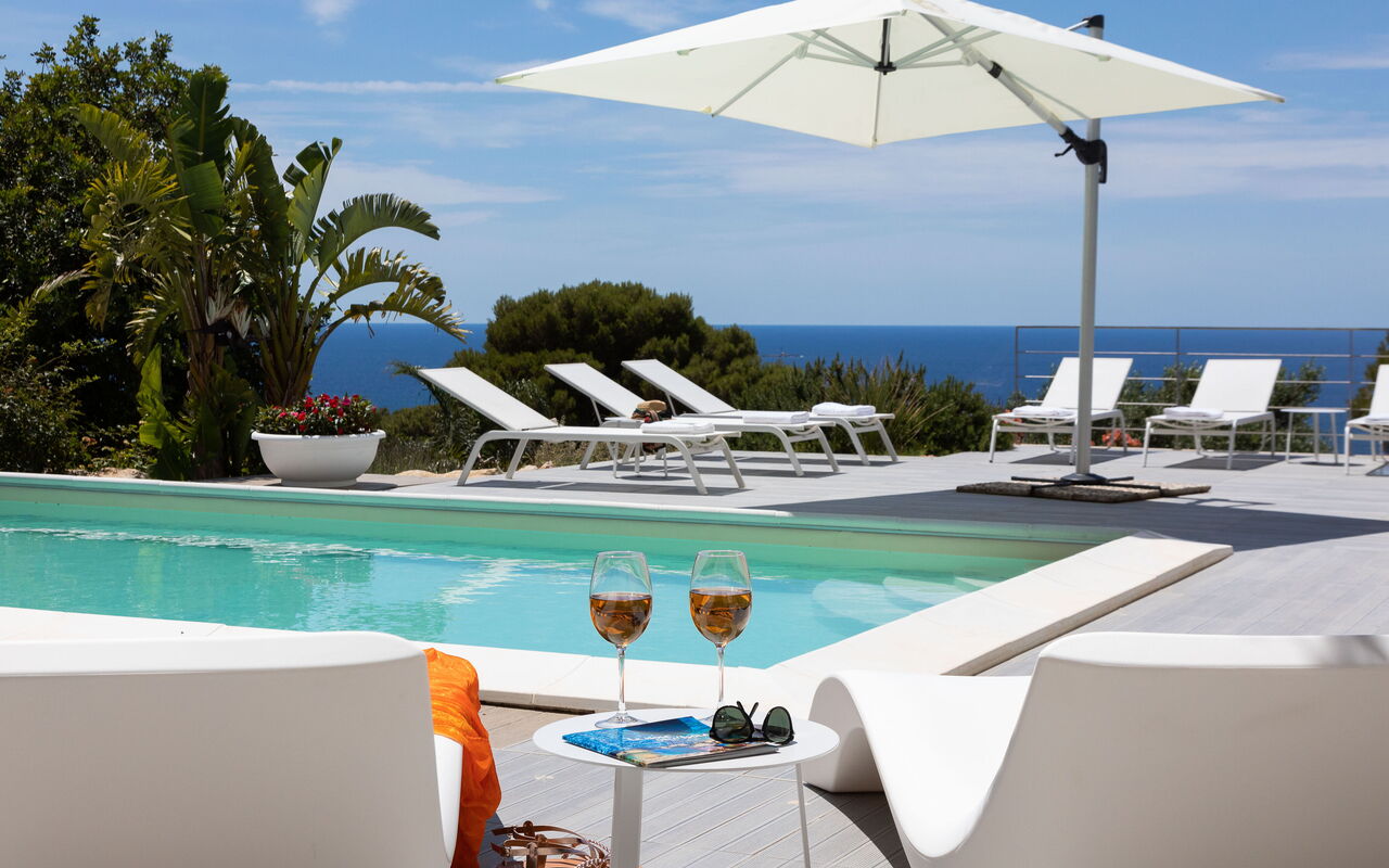 Villa Annalisa: all'aperto, Estate, Esterni, Piscina, Vista Panoramica