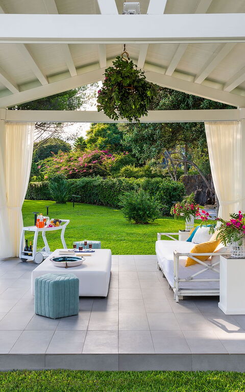 Villa Isabella: Balcone / Terrazza / Patio, Giardino