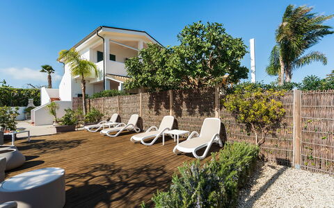 Alloggio Calantha: Balcone / Terrazza / Patio