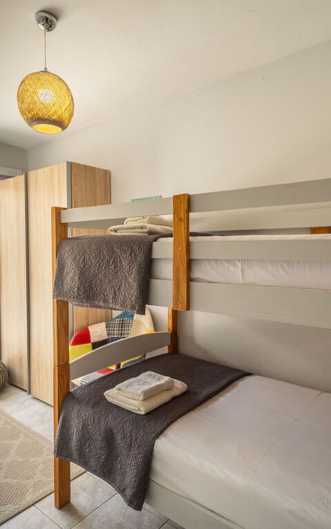 Villa Eftychia: Camera da letto