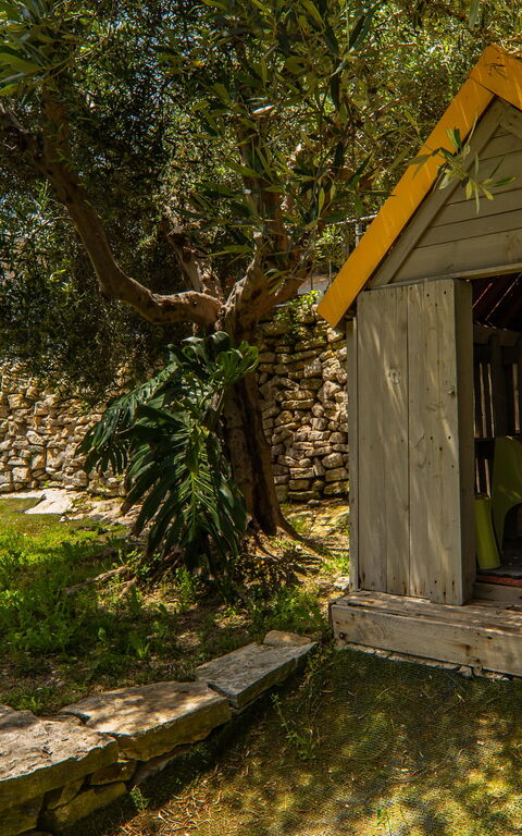 Villa Eftychia: all'aperto, Giardino