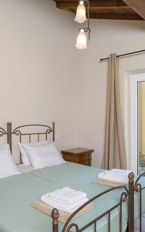 Villa Moyria: Camera da letto